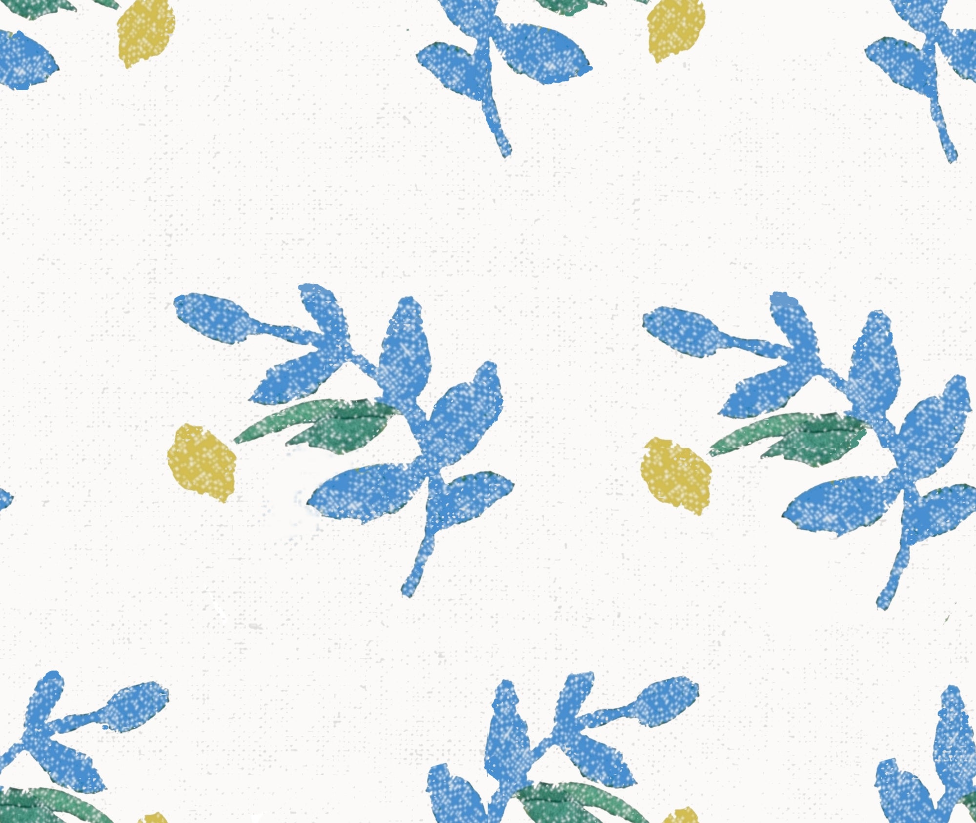 Orchard in Blue Yardage