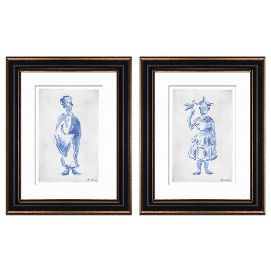 Dana Gibson Mandarin Man and Lady