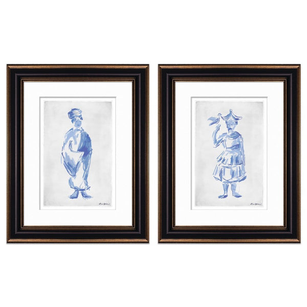 Dana Gibson Mandarin  Man and Lady