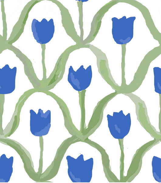 Teeny Tulip Wallcovering