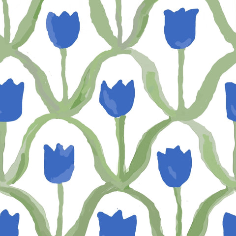 Teeny Tulip Wallcovering