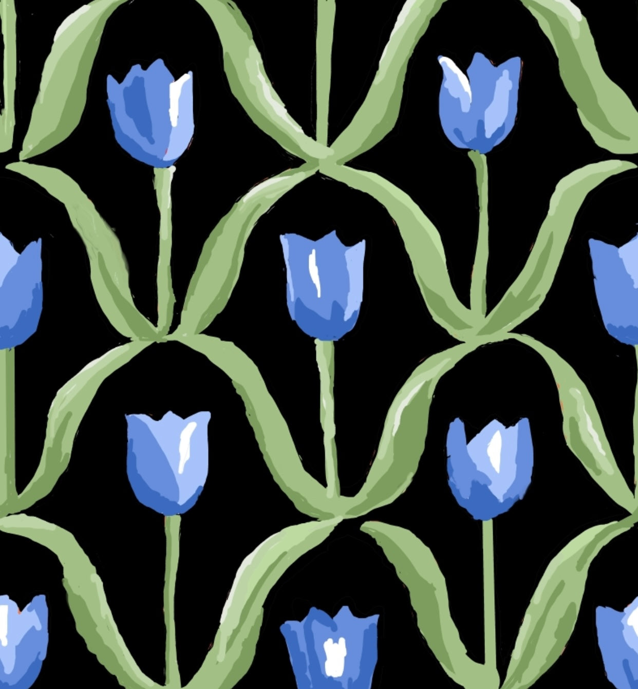 132 Wholesale Tulip Black 1oz Fabric Paint Dauber - at 