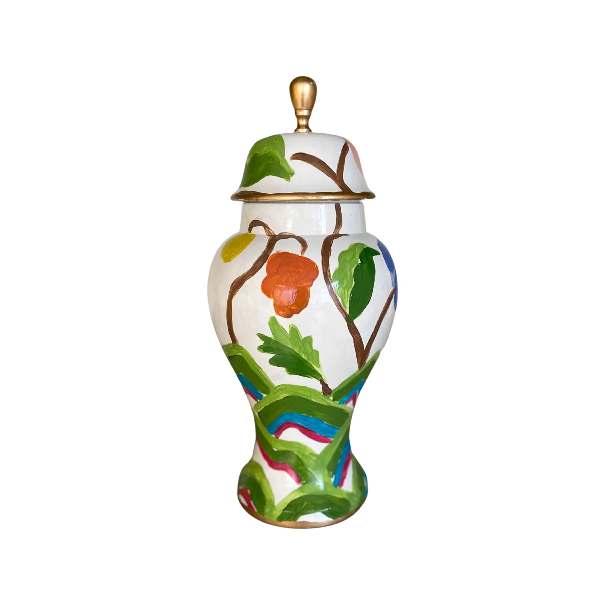 Jabo Ginger Jar by Dana Gibson, Medium