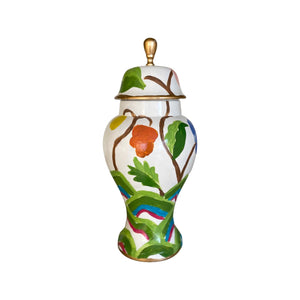 Jabo Ginger Jar by Dana Gibson, Medium