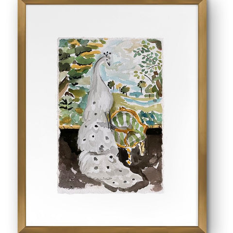 Dana Gibson Peacock Verdure